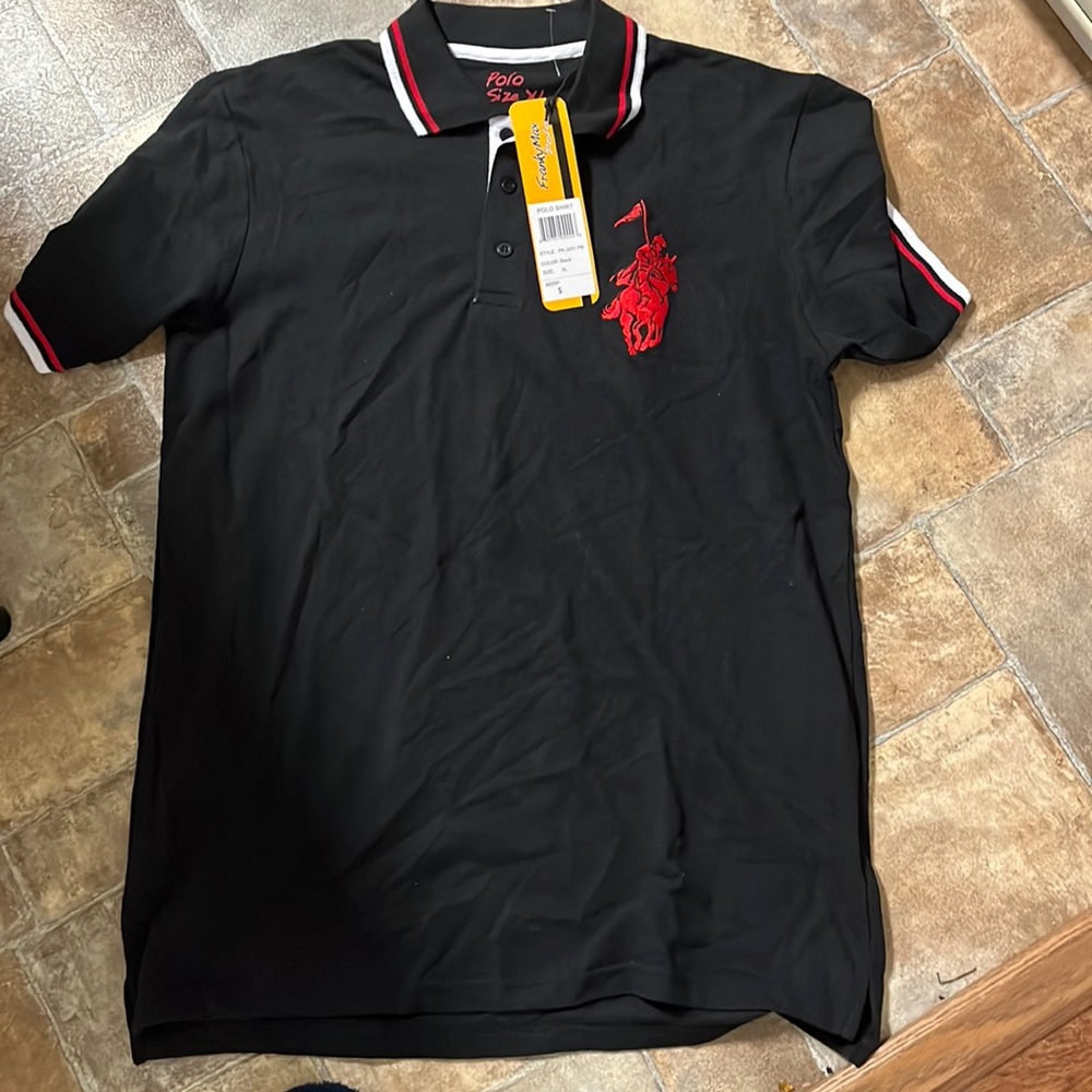 Mens new XL polo shirt